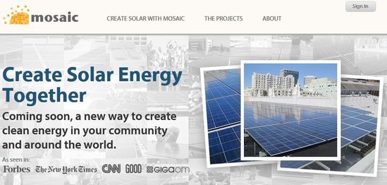 太阳能项目众筹平台Solar Mosaic融资250万美元